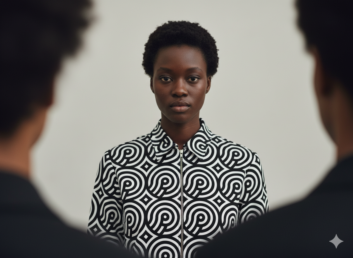 Future Fabrics pattern inspired by modern agriculture technology